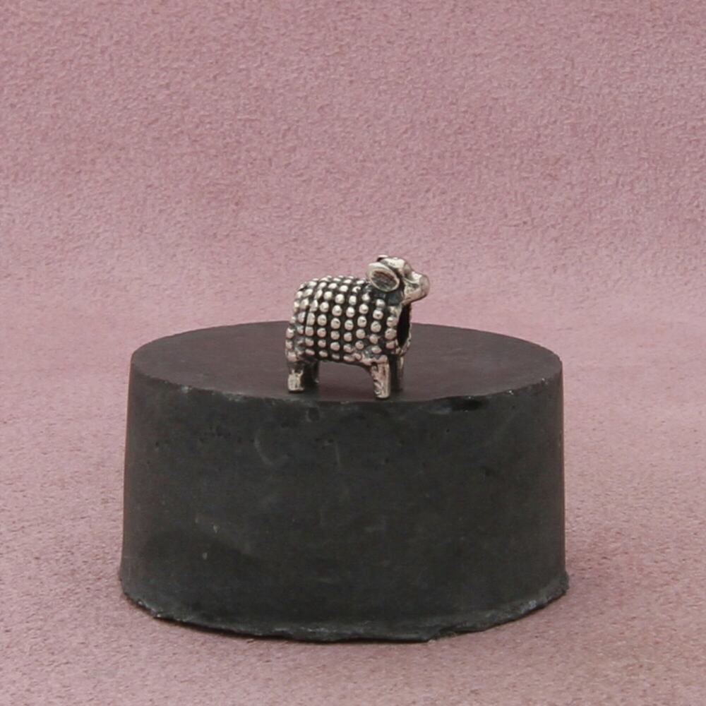 trollbeads sterling silver lamb sheep retired bead charm